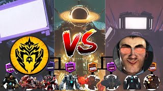 Skibidi toilet tournament brawl stars ranks up DaFuqBoom vs DOMStudio  clockman vs Tv man🔥🔥 [upl. by Nirac226]