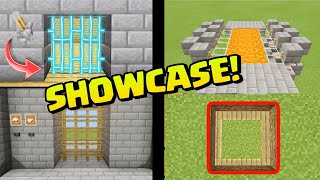 5 Easy REDSTONE Builds SHOWCASE In Minecraft [upl. by Acsehcnarf]