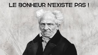 Le bonheur selon SCHOPENHAUER [upl. by Ococ]