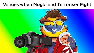 Vanoss when Nogla and Terroriser fight [upl. by Corenda]