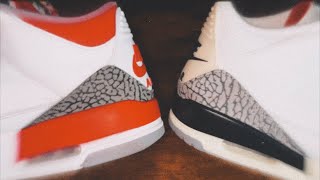 Plagued by QC Issues… White Cement 3 Reimagined Versus Fire Red 3 [upl. by Sesiom]