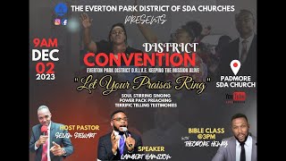 District Convention Sabbath Evening Service  Padmore SDA Church  December 2nd 2023 [upl. by Llertram]