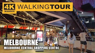 Melbourne Central Shopping Centre Walking Tour in Melbourne Australia 4K 60fps [upl. by Dagmar638]