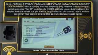 DACIA DUSTER ANAHTAR PROGRAMLAMA [upl. by Abbey]