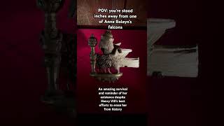 Anne Boleyn’s Falcon 🤯 anneboleyn history ytshorts [upl. by Arnie462]