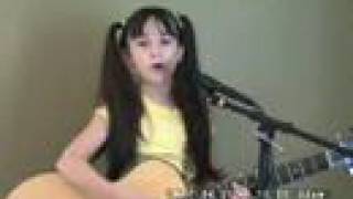 Talented 8yr old kid sings Colbie Caillat Cover quotRealizequot [upl. by Lebisor]