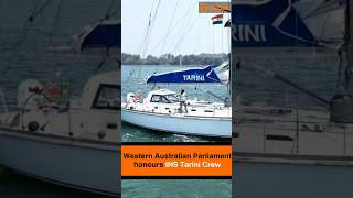 Western Australian Parliament honours INS Tarini Crew [upl. by Karlens]