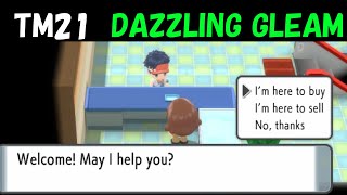 HOW TO GET TM21 Dazzling Gleam in Pokemon Brilliant Diamond and Shining Pearl [upl. by Haseena]