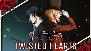 JPAMV TWISTED HEARTS By 畠中祐 │中日字幕 憂国のモリアーティ憂國的莫里亞蒂 Moriarty The Patriot OP 2 Full [upl. by Atselec]