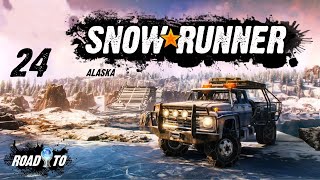 SNOWRUNNER ❑ 24 – WATCHTOWERS IN ICY PEDRO BAY  Gameplay Walkthrough 100 Platinum FULL GAME [upl. by Nwahsid]