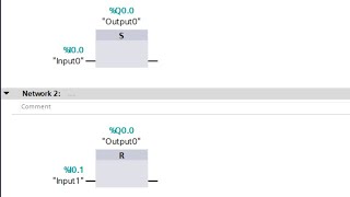 Set Assignment and Reset Assignment in Siemens TIA Portal [upl. by Eimarrej]