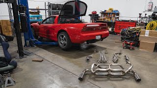 The BEST Exhaust for the Acura NSX EXOTIC NSX SOUNDS [upl. by Serilda23]