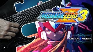 Megaman Zero 3  Cannonball  METAL REMIX by Vincent Moretto [upl. by Monetta]