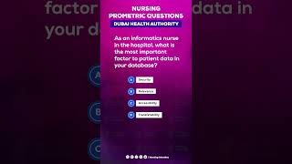 DHA Prometric Exam Question DHA Nursing exam question 2024DHA question dha dhanurse prometric [upl. by Morven851]