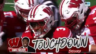 Wisconsin Football Highlights vs Purdue 100524 [upl. by Yhotmit]