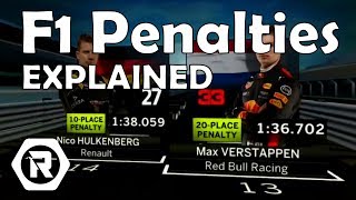 F1 Penalties Explained  RacerThoughts 13 [upl. by Leimaj]