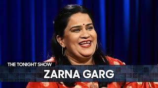 Zarna Garg StandUp Immigrating to the US The Bachelor  The Tonight Show Starring Jimmy Fallon [upl. by Sualakcin]