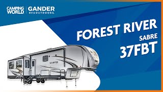 Is This The BEST 5th Wheel Floorplan Available  2022 Forest River Sabre 37FBT RV Review [upl. by Oleusnoc523]