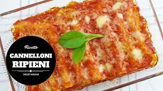 Cannelloni Ripieni Vegetariani⎮Zucca e Salvia⎮Ricetta velocissima SPETTACOLARI [upl. by Zampino]