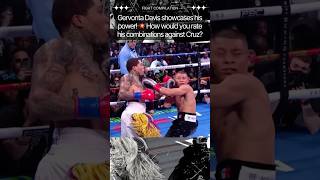 Davis vs Cruz  Fight Highlights boxing sports shorts GervontaDavis IsaacCruz [upl. by Nyledaj]