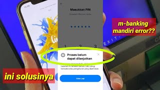 Cara Mengatasi MBanking Mandiri Error [upl. by Abih]