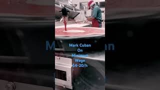 Billionaire Mark Cuban On Minimum WAGE 20h markcuban california fastfood [upl. by Pen]