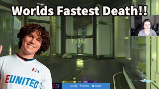 RyaNoob Sets The Record For The Fastest Death In Halo Infinite [upl. by Yffat]