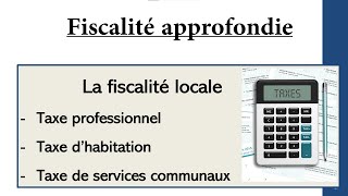 La fiscalité locale Exercice pratique TP TH TSC [upl. by Nnyre]