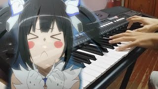 DanMachi op Piano  Hey World ダンまち [upl. by Abdel]