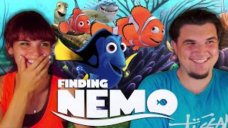 Couple Reacts to Finding Nemo and It is AMAZING [upl. by Yusem]