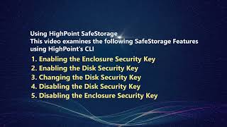 Safeguard your data with HighPoint SSD7580Cs Safestorage [upl. by Henriques613]