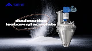 Drying experiment of isobornyl acrylate  SIEHE Industry [upl. by Hurty]