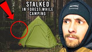 TERRIFYING CAMPING TRIP IN THE FOREST STALKED BY MAN AT NIGHT PINE BARRENS FOREST [upl. by Schwab723]