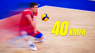 Jenia Grebennikov  The Fastest Volleyball Player In The World [upl. by Aihsinat]