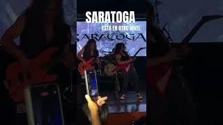 Saratoga en vivo es brutal saratoga rock [upl. by Terchie]