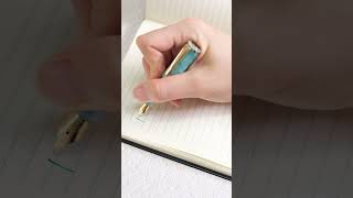 ASMR Fountain Pen Writing Test PuChiCo fountainpen calligraphy japan [upl. by Aelaza]