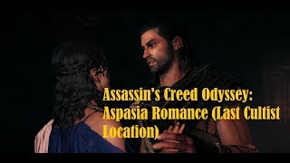 Assassins Creed Odyssey Aspasia Romance Last Cultist Location [upl. by Chamberlain903]