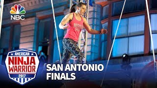 Barclay Stockett at the San Antonio City Finals  American Ninja Warrior 2017 [upl. by Moira288]