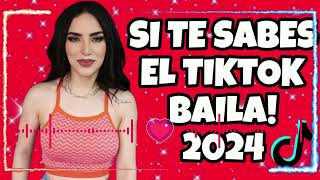 SI TE SABES EL TIKTOK BAILA  2024 [upl. by Ayotak]