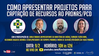 Como apresentar projetos para captação de recursos ao PRONASPCD [upl. by Osugi263]