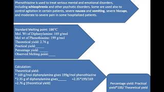 Synthesis of Phenothiazine from Diphenylamine [upl. by Hsekin]