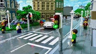 Nächster Riesenschritt LEGO Ampeln fertig programmiert  Lego Stadt Beleuchtung Teil 3 [upl. by Archibaldo]