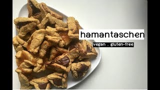 Hamantaschen Recipe vegan amp glutenfree [upl. by Haliek]