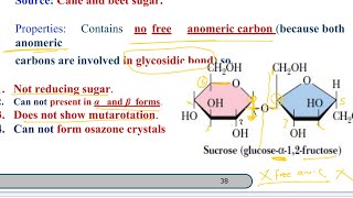 Biochemistry lec 2 Carbohydrates part three [upl. by Ebbie]