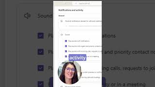 THREE Microsoft Teams Notification Settings microsoftteams microsofttips microsoft [upl. by Aicillyhp]