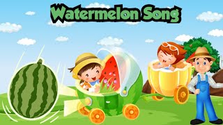 Watermelon SongFruit Salad SongKids RhymesKids SongsEnglish RhymesWatch and Learn [upl. by Eico994]