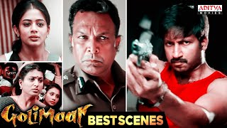 quotGolimaarquot Movie Best Scenes  Hindi Dubbed Movie  Gopichand Priyamani  Aditya Movies [upl. by Jamaal]