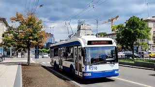 Chisinau trolleybuses August 2022  Troleibuzele din Chișinău  Кишинёвские троллейбусы 082022 [upl. by Notelrahc316]