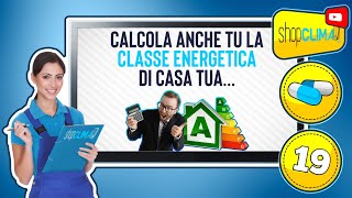 Tutorial  Come si calcola la classe energetica di una casa Pillola 19 [upl. by Aihsekyw]