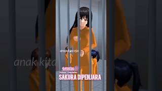 Drama Sakura School Simulator Milk Tea  Sakura Dipenjara  Sakura School Simulator shorts [upl. by Niras]